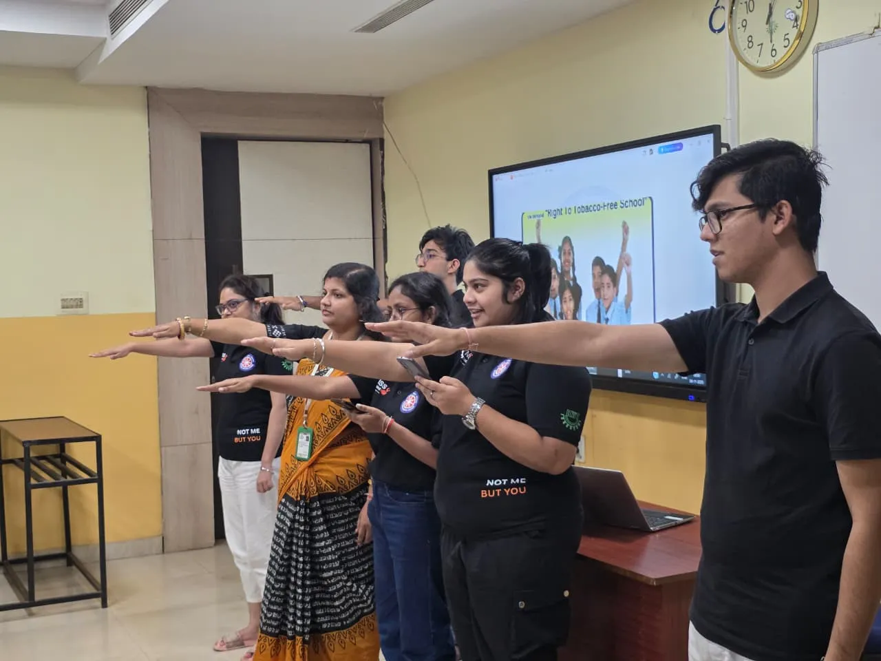 Pledge Taking Ceremony on Tobacco-Free World and Anti-Smoking Awareness 