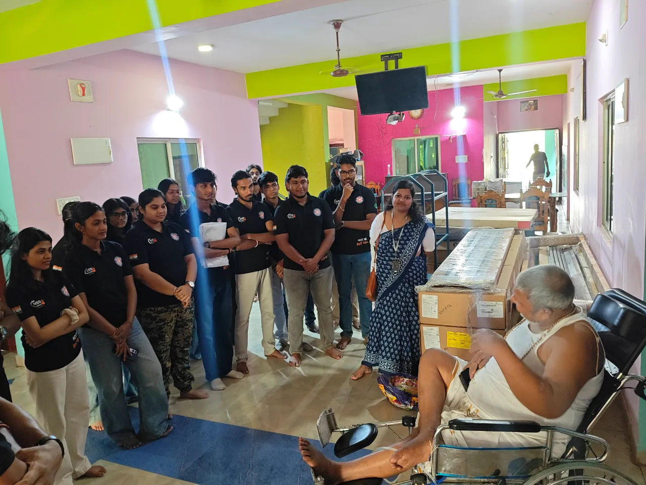 Old Age Home Visit