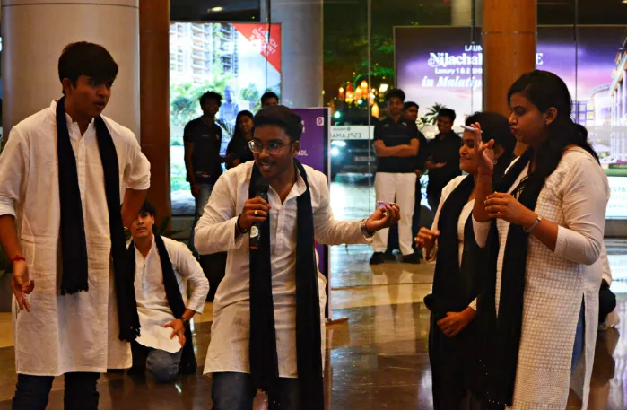 FLASHMOB & NUKKAD NATAK - CANCER AWARENESS